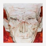 Samuel Beckett, 2013, olio su tavola, cm 40×40 – 8168 – bd