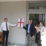 02 Il Sindaco G. Sala e il Presidente S. Zambelli scoprono la targa.