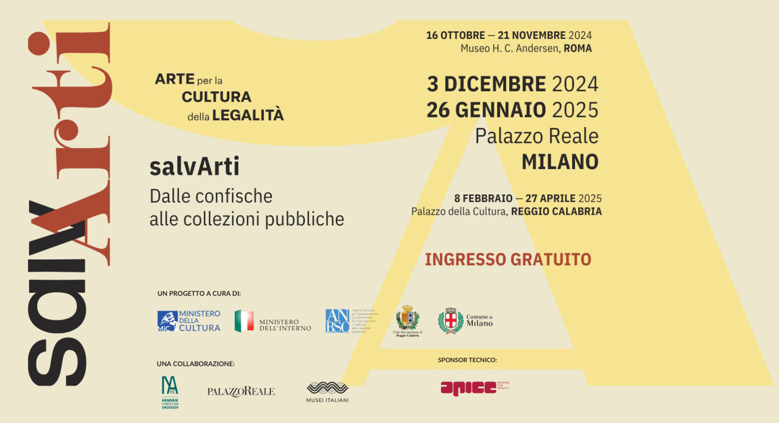 "SalvArti. Dalle confische alle collezioni pubbliche": la mostra a ...