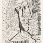 PabloPicasso – 6.8.1968 II. 1968. Acquaforte. 139 x 108 mm