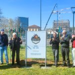 01 Lo svelamento del Pannello stele di piazzale Accursio
